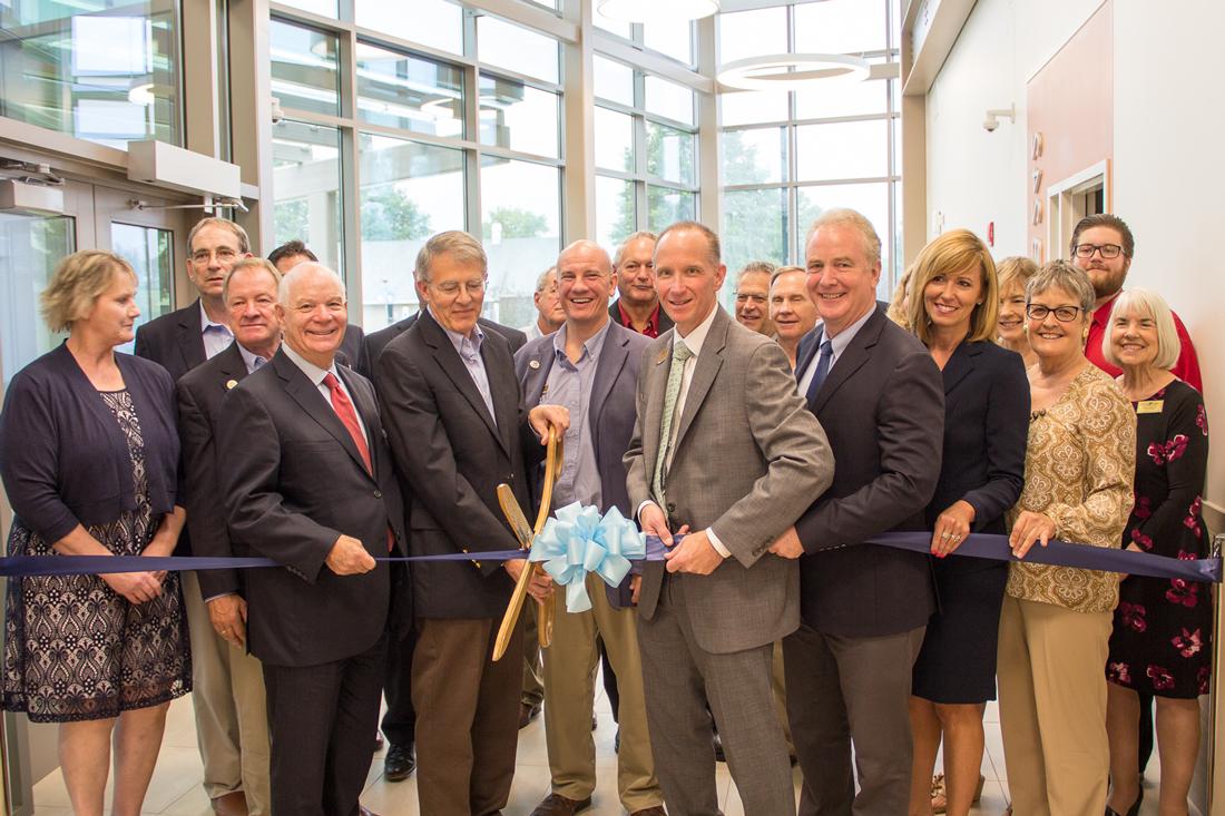 Ribbon cutting ceremony